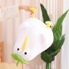 25-50cm Cute Kiwi Bird With Lotus Leaf Plush Toy Lifelike White Stuffed Animals Soft Pillow