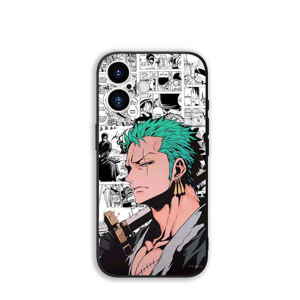 Comics One Piece Roronoa Zoro for Motorola Moto G54 G05 G24 G55 G75 G85 G15 G57 G86 Power Edge 50 30 Ultra Fusion neo Pro Case