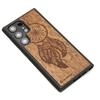 Bewood Wooden Case for Samsung Galaxy S23 Ultra Dreamcatcher Imbuia