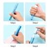 Triple Use Color Changing Solid Glue Stick Fast Dry DIY Craft Envelope Pen Style