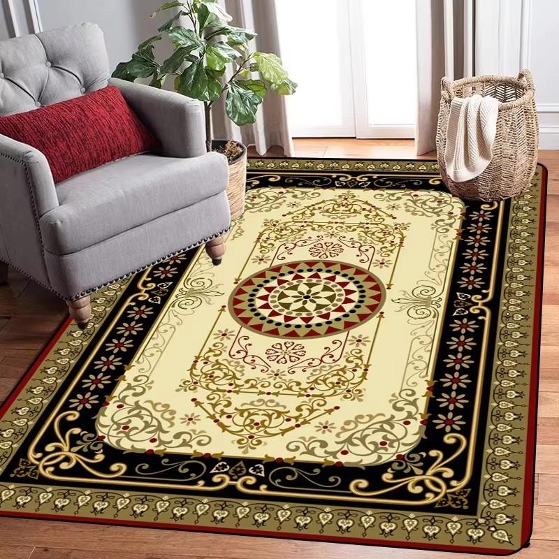 Large Size Large Carpet Raditional Oriental Vintage Area Rug Nordic Floor Mats European Door Area Old Printed Carpet Modern INS
