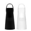 Tablier Noir à Logo Réglable - Grande Taille pour Hommes & Femmes, avec Boucle et Attrait Transfrontalier
