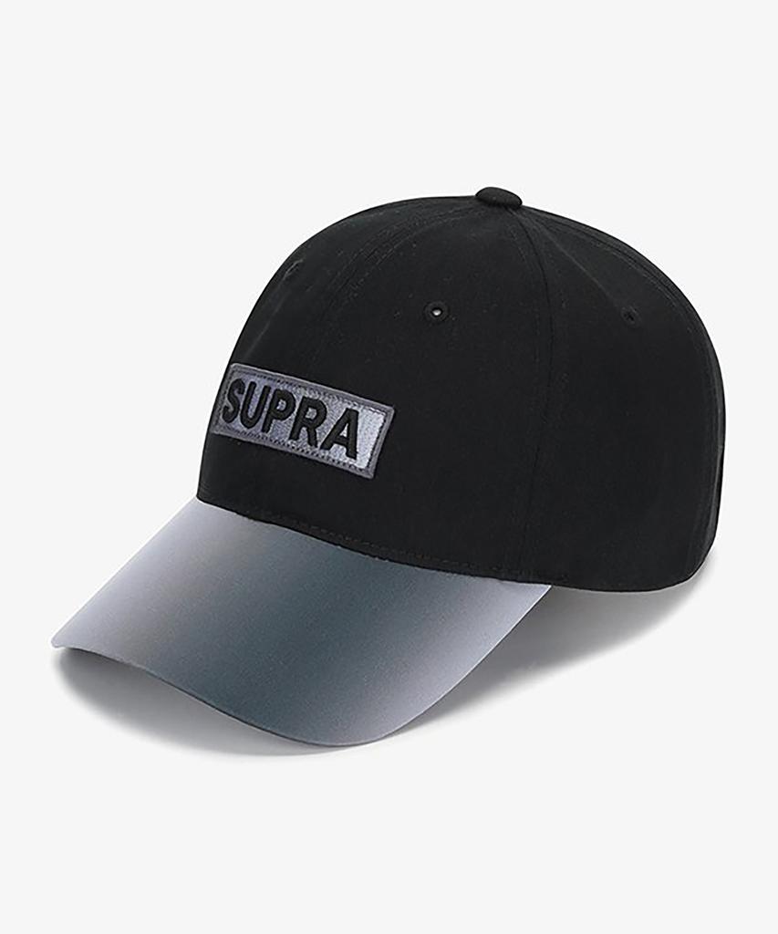 SUPRA Monogram Unstructured Embroidered Ball Cap (Black)