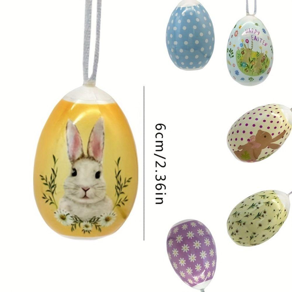 12PCS Scene Decoration Easter Party Atmosphere Easter Egg Easter Egg Props  Home Living Room