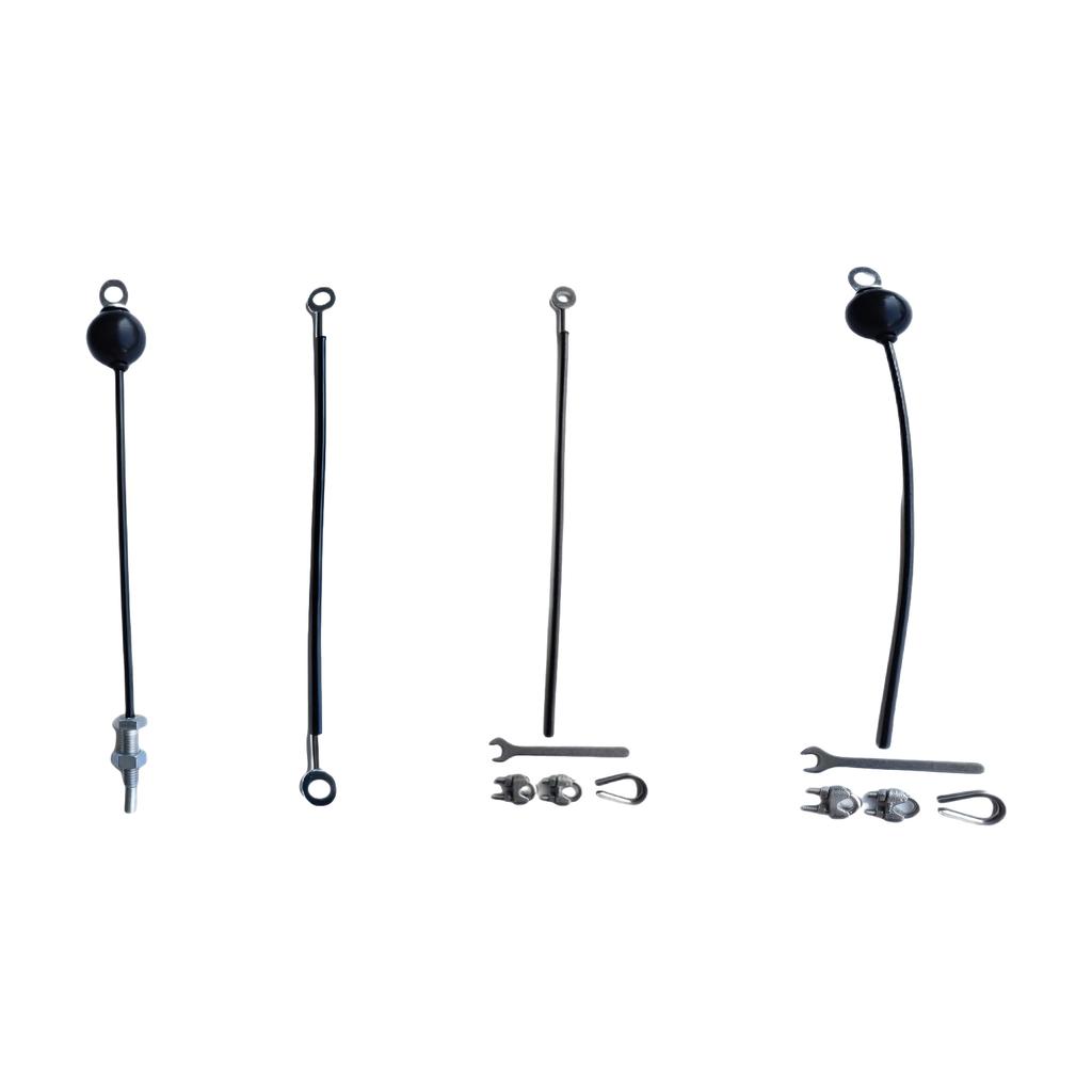 Gym Cable Replacements Adjustable Fitness Lat Pulldown Steel Wire Rope for Cable Machine Gym Equipment Pulley Systems