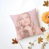 RReese Witherspoon Cushion Cover Washable Linen Pillowcase Soft  for Daily Sofa Bed Home Room Decor