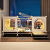 Einzimmer-Suite Hundekäfig Luxus Haustier-Villa mit Toilette Separater Bereich Teddy Hundehütte Premium Haustier-Residenzsystem Innen Zwinger