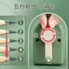M&G Manual Pencil Sharpener 5-speed Adjustable Thickness Automatic Lead Feed Student Turner Pencil Roller Blue/Pink/Green