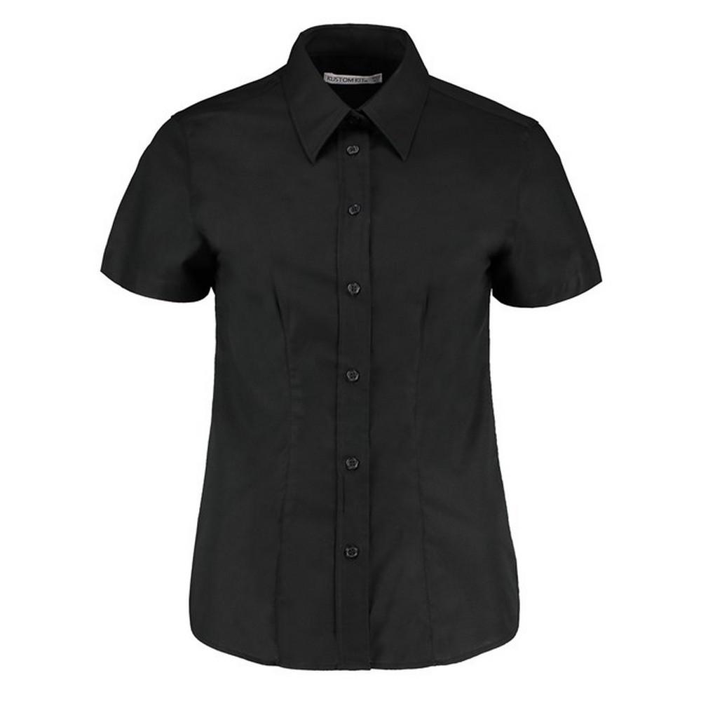 Kustom Kit Womens/Ladies Oxford Short-Sleeved Work Shirt