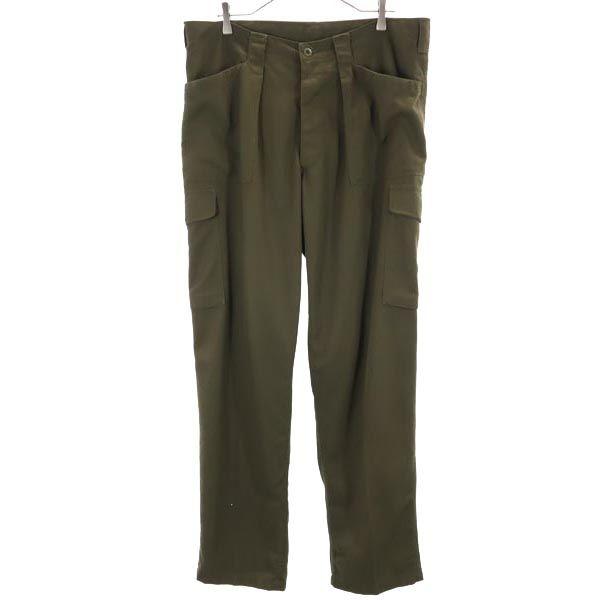 

Austrian Army 90s military cargo pants khaki Button fly Men s Used