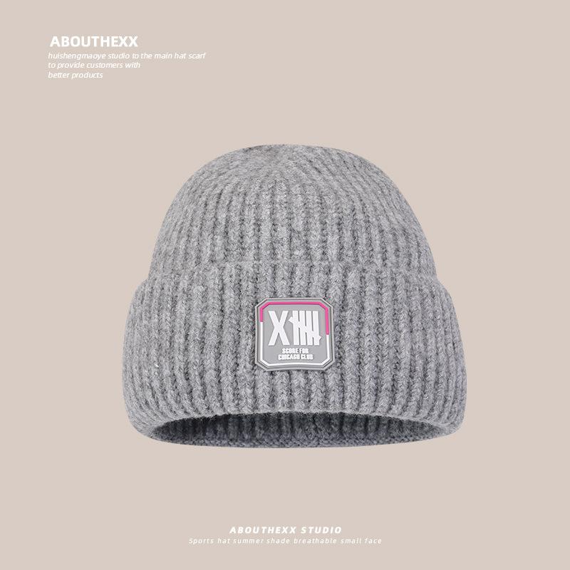 Hats for Women Warm Knitted Hats  Korean Style  Fashionable and Versatile Student Outdoor Cold Wool Hats  Japanese Cold Hats  Men