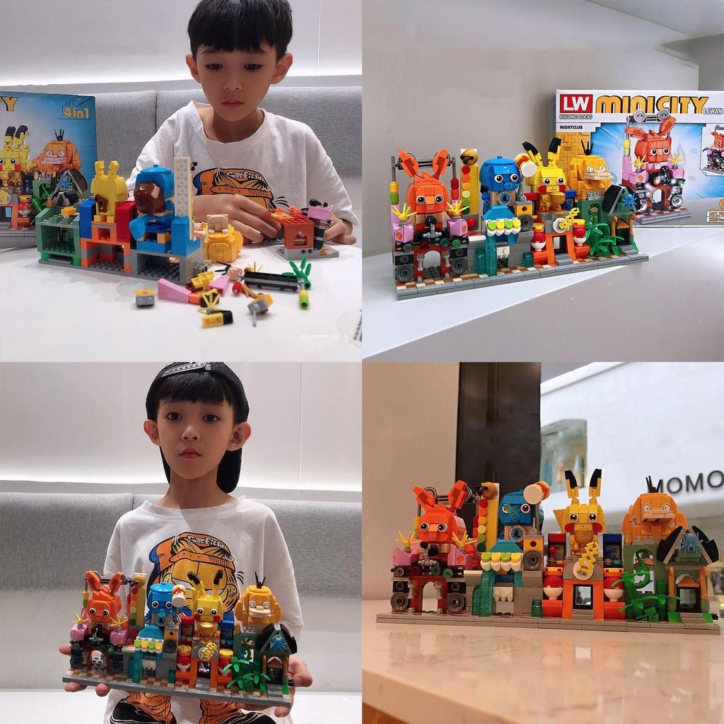 Charming Pikachu Building Blocks For Kids Ideal Christmas Gift And Collectible