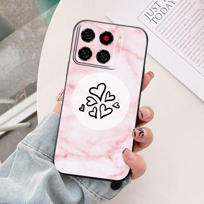 For ZTE Blade A36 4G Phone Case Astronaut Silicone Camera Protection Back Cover For ZTE Blade A56 A76 5G A 36 Funda Coque Shell