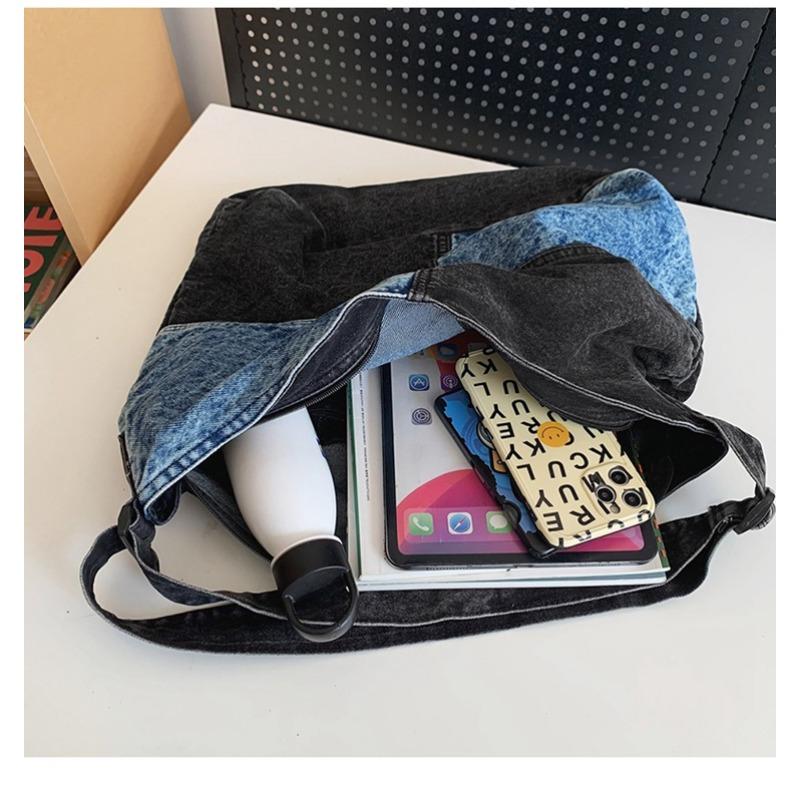New Casual Denim Bag, Versatile Shoulder Bag