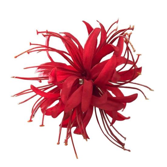 1/2/3Pcs Girl Hairpin Tassel Hair Accessory with Flowing Metal Chain Hibiscus Flower Design Lightweight Handmade Hair Clips
