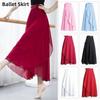 Wrap Scarf Long Chiffon Dance Skirt Long Dance Costumes Skirt Fairy Ballet Tutu Skirt  Gymnastics