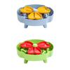 Ergonomic Slow Feeder Dog Food Bowl With Windmill Shape Design To Reduce Eating Speed For Dog Health Habits Enrichment