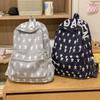 Schoolbag American Star Printing Tide Cool Teen School Bag Female Junior High School Student Personality Student Class Travel Lightweight Backpack