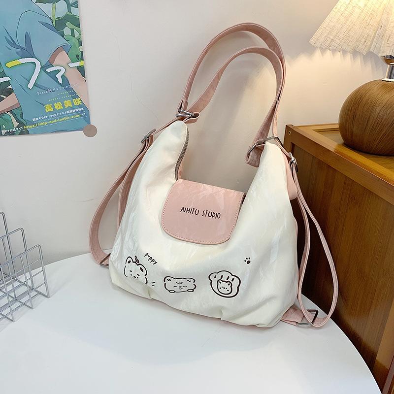 

Tote bag commuter high sense large capacity women s shoulder crossbody backpack women s versatile fashion underarm bag