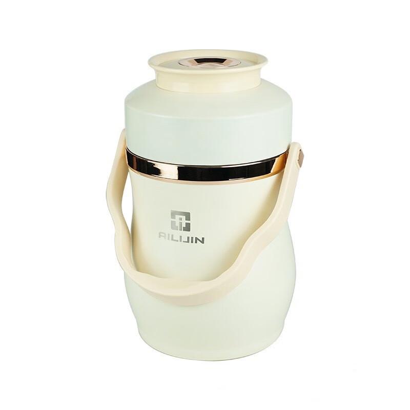 Zhishi 304 Stainless Steel Vacuum Insulated Portable Layered Lunch Box