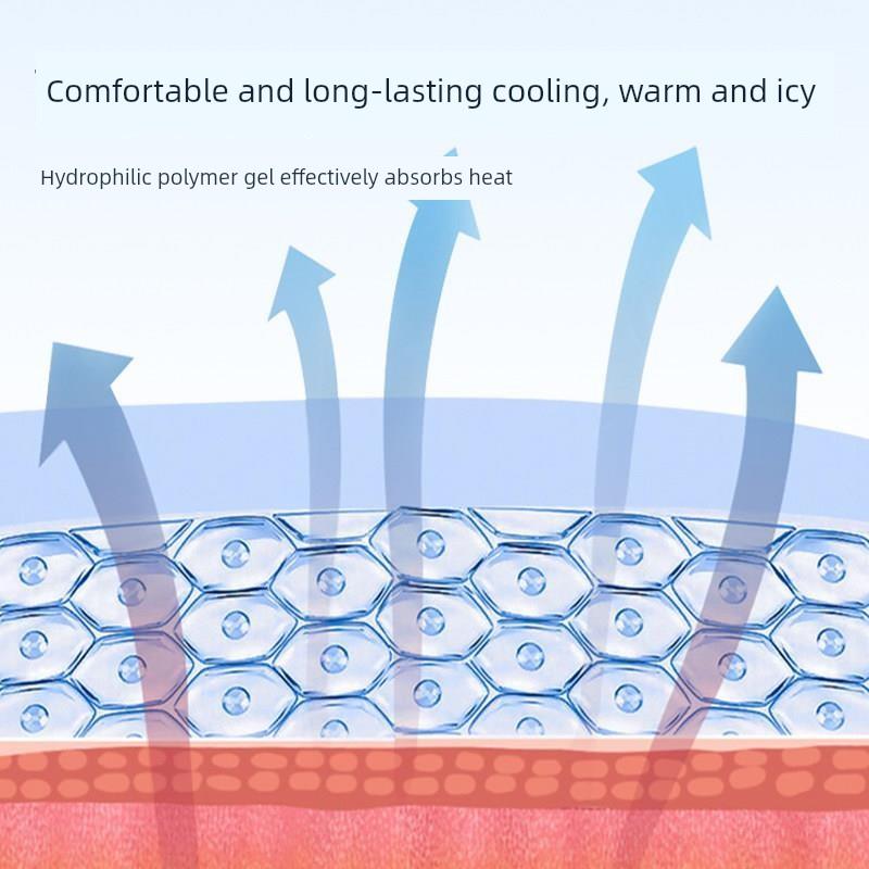 Cooling Patches, Ice Patches, Refreshing Heat-Relief Items, Summer Heat Prevention Products, Cooling Phone Patches, Heatstroke Prevention