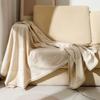 Leichter Luxus Aero Überwurfdecke Gewebte Jacquard Fleece Sofaabdeckung Decke Tragbare Camping Couchdecke Bequeme Klimaanlagen Nickerchen Decke