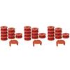 A25F-27 Pack Replacement Spool String Trimmer Line 24 Pack Spool And 3 Cap Lawn Mower Accessories For WORX