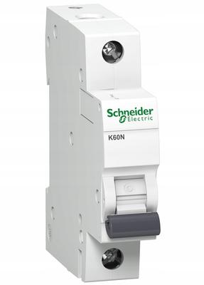 K60N Circuit Breaker C 25A 1P 1M 6KA Acti 9 A9K02125