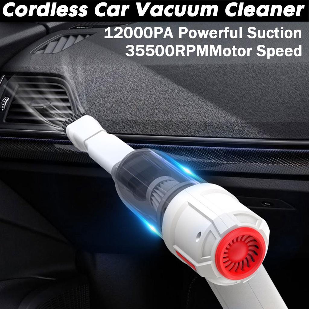 7.9 inch x5.9 inches Handheld Powerful Vacuum Cleaner For Car Home Appliance USB Cordless Mini Cleaner Portable Wireless Car Vacuum Cleaner