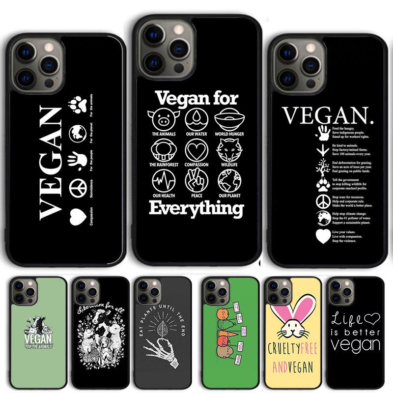 Vegan Friends Not Food Coque Shell For iPhone 17 Air 15 16 14 13 12 Pro Max 11 Pro Max Plus Phone Case Cover