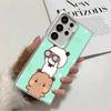 Bubu Dudu Cartoon Cute Shockproof Phone Case for Samsung Galaxy S26 Edge S25 Ultra S24 FE S23 Plus S21 Cover Anti Fall Fundas