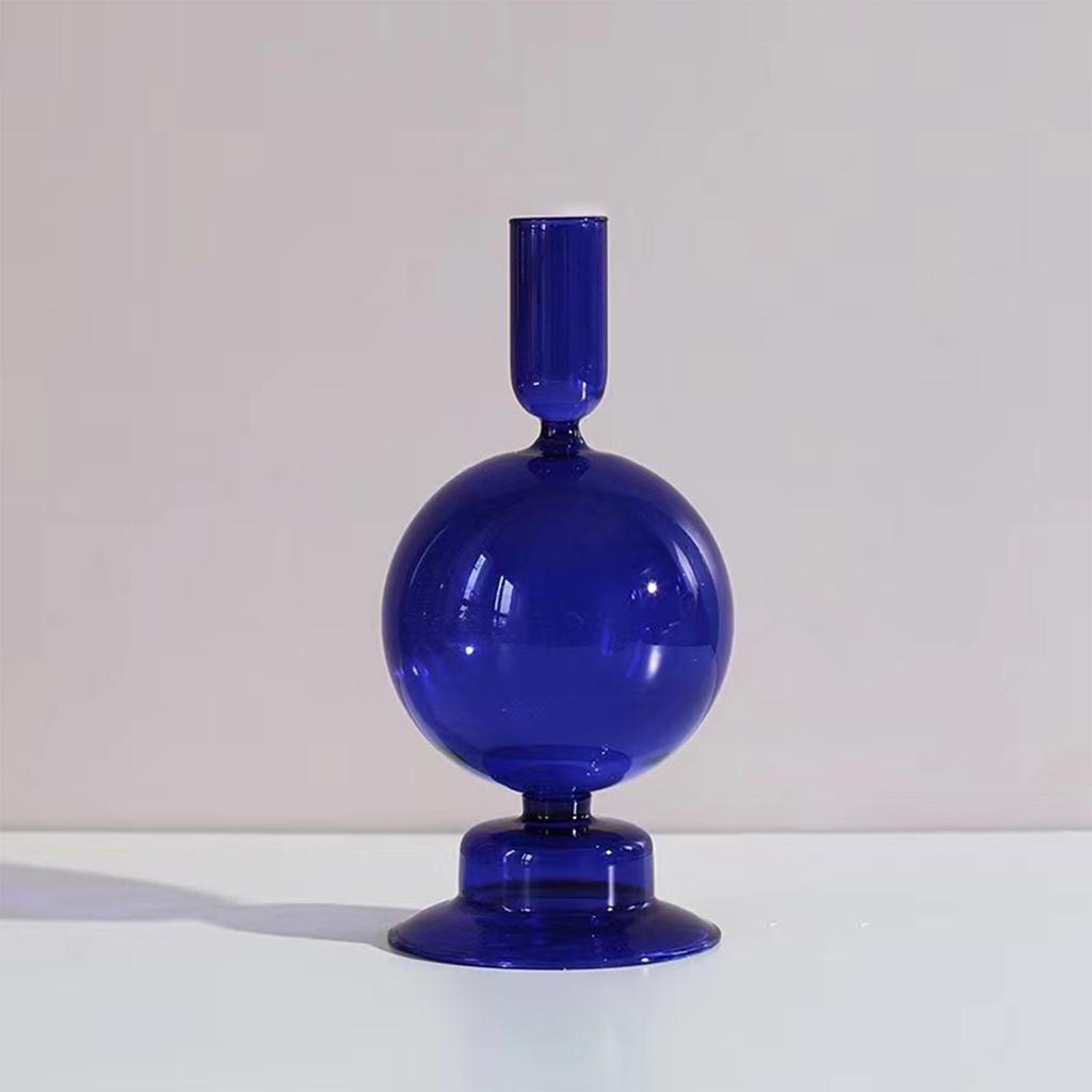 Glasvase für Tischdekoration Moderne Elegante Blumenvase Kerzenhalter für Hochzeit Heimdeko Einweihungsgeschenk
