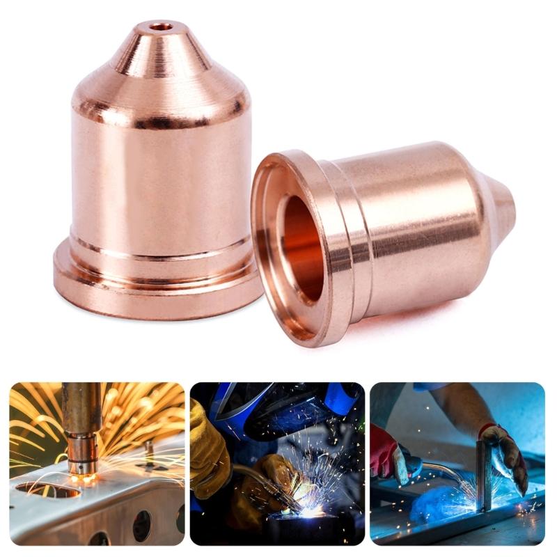 Ergonomic Plasma Torch Nozzle Brass Construction for 45A 105A Cutting Equipment Models 220842,220990,220993