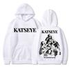 Kpop Gruppe Katseye Grafisk Hættetrøje Mode Vintage Mænd Kvinder Koreansk Langærmet Oversized Fleece Afslappet Træningsdragt Streetwear Gave