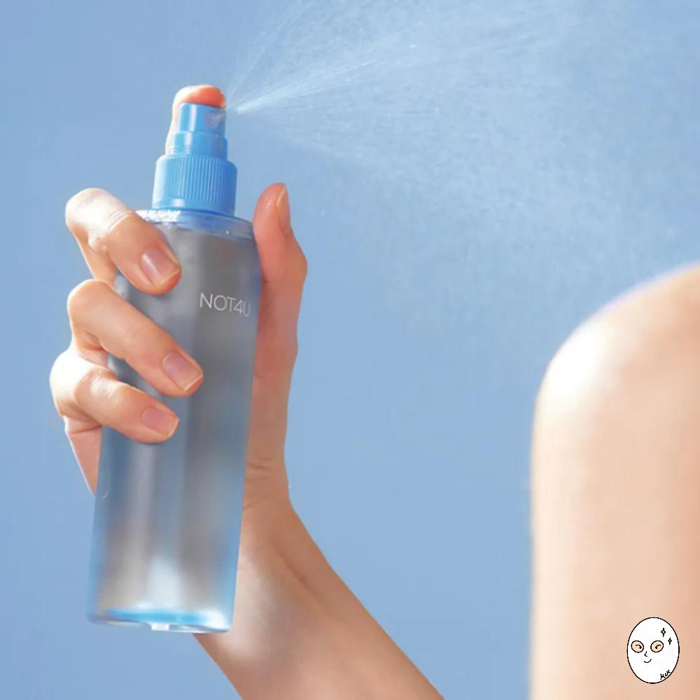 NOT4U Przezroczysta mgiełka do ciała 200ml