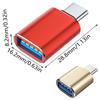 Highly Speed OTG Adapter With USB C To USB3.0 Adapter Type C Charging Cable For Quick File Transfer Storage Expansion