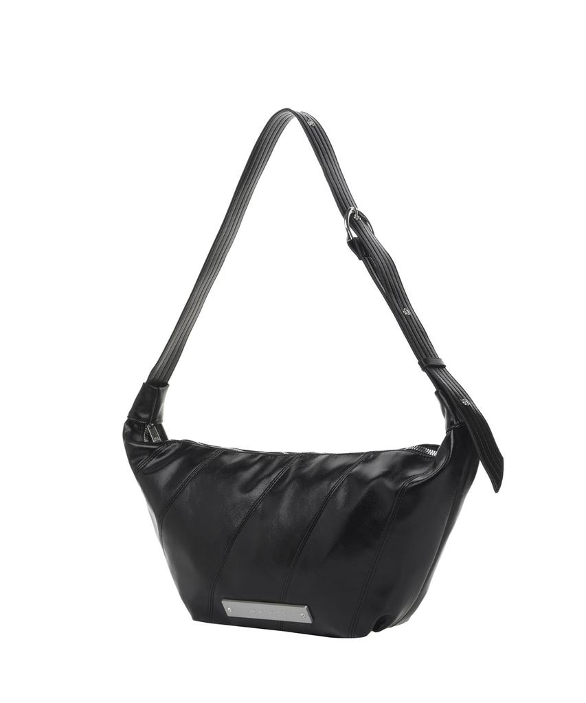 Nick&Nicole Crystal Panel Hobo Bag_Black