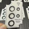 1Set Metal Camera Lens Ring Protector For Samsung Galaxy S26 S25 S24 S23 Ultra Plus Transparent Tempered Glass Rear Lens Cover