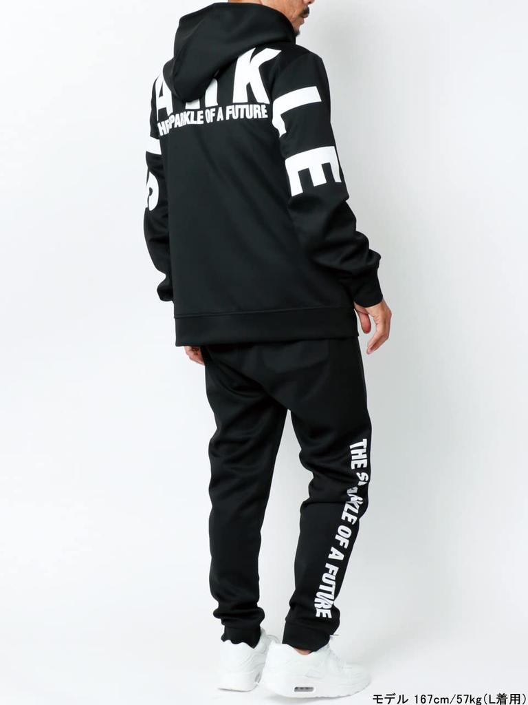 Jersey Top and Bottom Set Logo Print Setup Room Wear Loungewear Charcoal Logo 2 4L [Soleil Doll] Men's M-5L