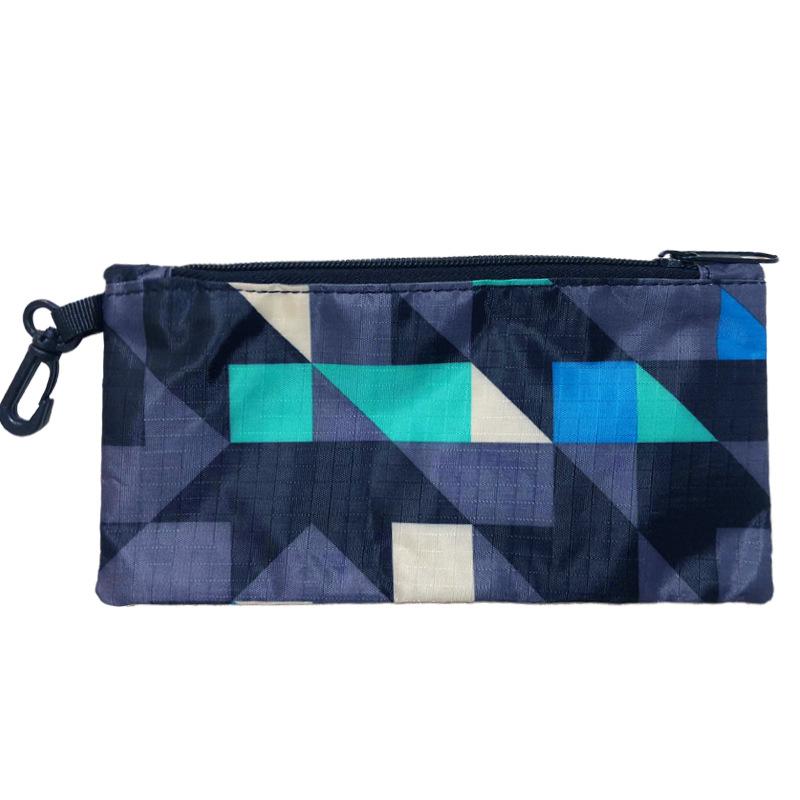 Solid Color Pencil Bag Canvas Single-layer Student Stationery Box Pencil Bag To Customize
