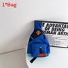 Fashion Children Shoulder Bag With Color Block Design For Casual School Outings