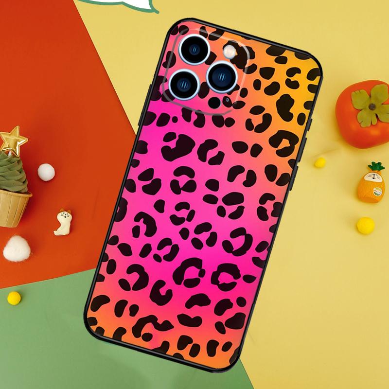 Cyan Giraffe Leopard Zebra MAD PRINTS Case For iPhone 15 16 11 13 12 14 Pro Max Mini X XR XS 7 8 Plus Back Cover Shell