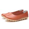 Fashion Flats For Women Comfortable Genuine Leather Flat Shoes Woman Slipony Loafers Ballet Shoes Female Moccasins Big Size 35-44