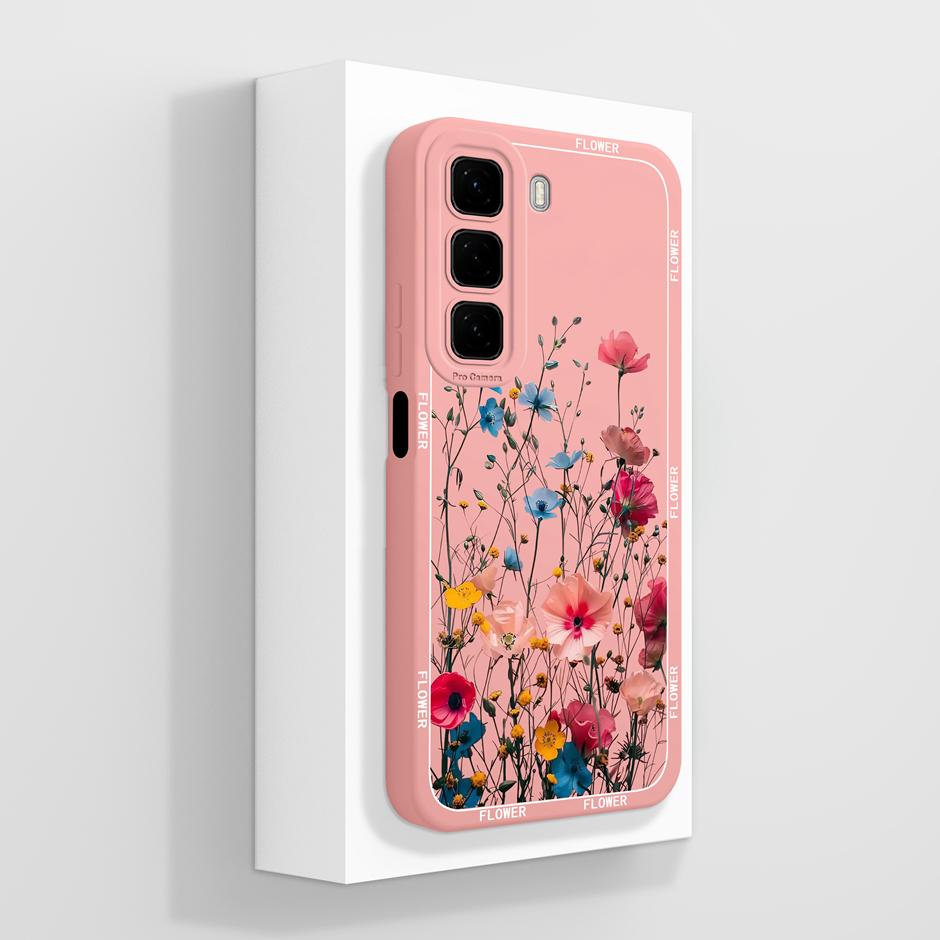 For Infinix Hot50 50i 50Pro 50Pro+ Case Lovely Cat Panda Fall Prevention Unique Phone Cover For Infinix Hot 50 Pro Plus 50i Capa