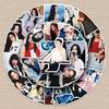ITZY Graffiti Stickers - 50 Pcs Korean Girl Group Decor for Phone, Guitar, and Notebooks