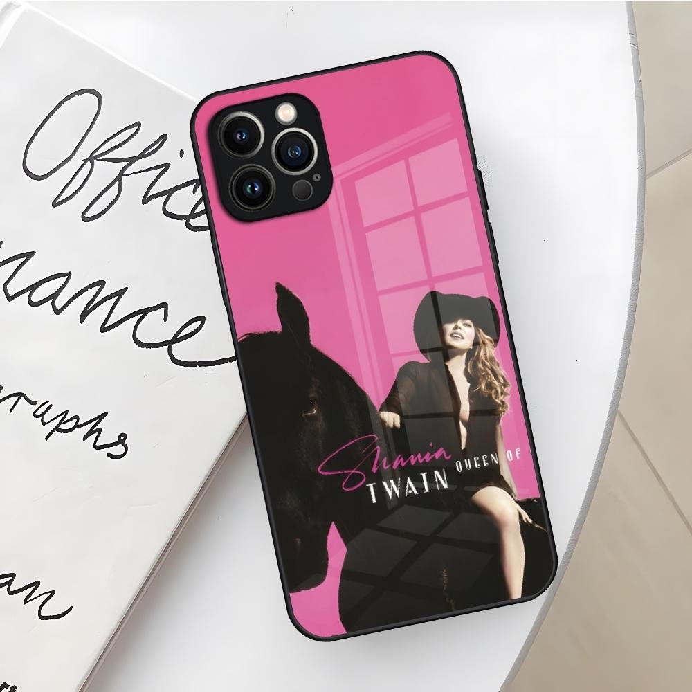 Shania Twain Phone Case for Iphone 17 16 Air 15 14 12 11 13 Pro Max Mini X Xr Xs Se Puls glass Cover