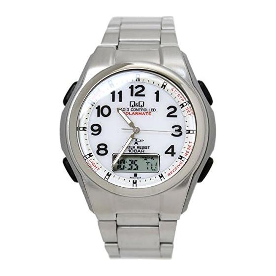 

[Citizen] CITIZEN Q&Q Watch 10 ATM Water Resistant Solar Radio Watch MD02-204 Men s [Parallel Import]