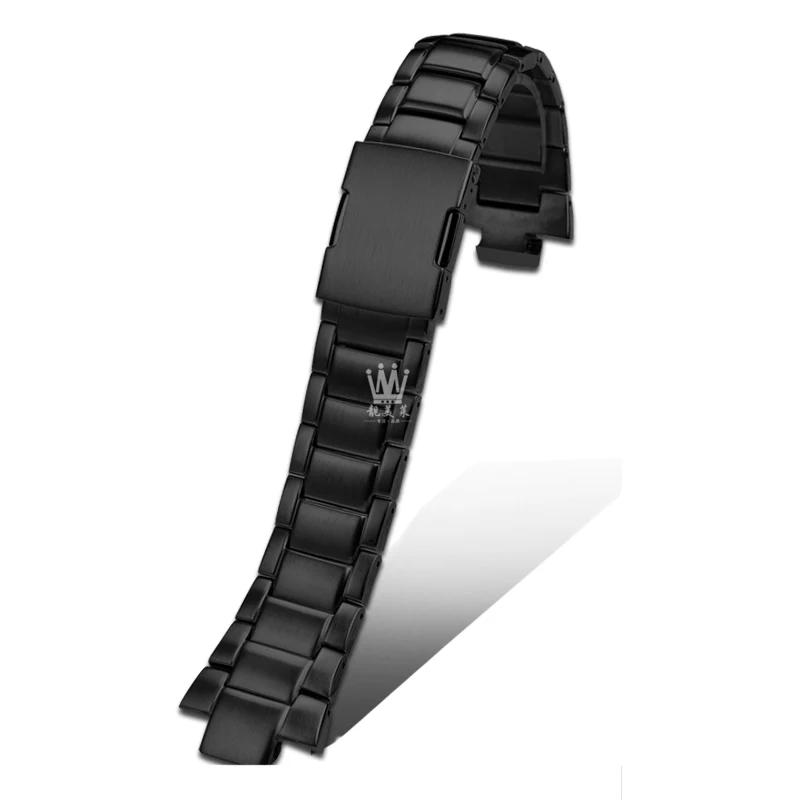 Raised stainless bracelet for Casio EDIFICE series EQW-M1100 EQW-A1000 watchband stainless watch strap 13mm men's wristband