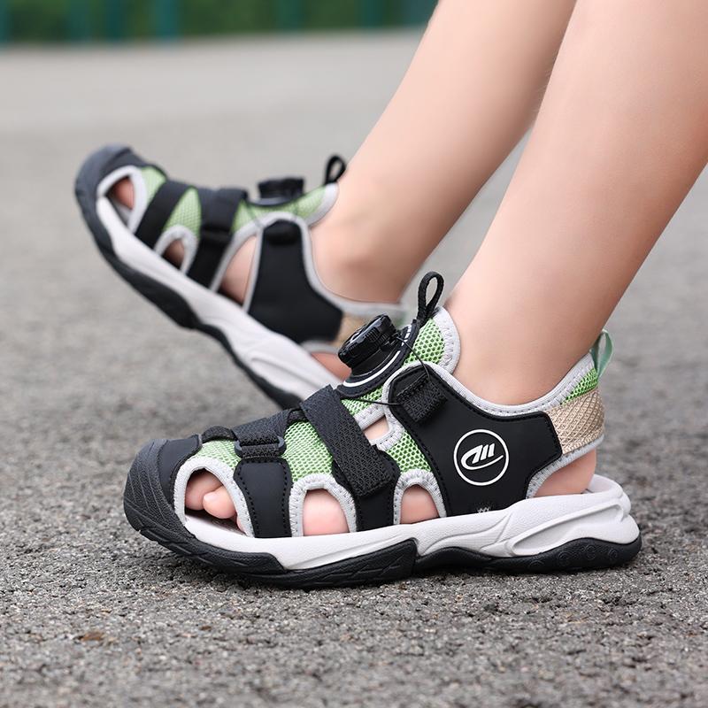 28-39 Kinder Sommer Mode Baotou Sandalen Outdoor Strandschuhe Lässige Sportschuhe