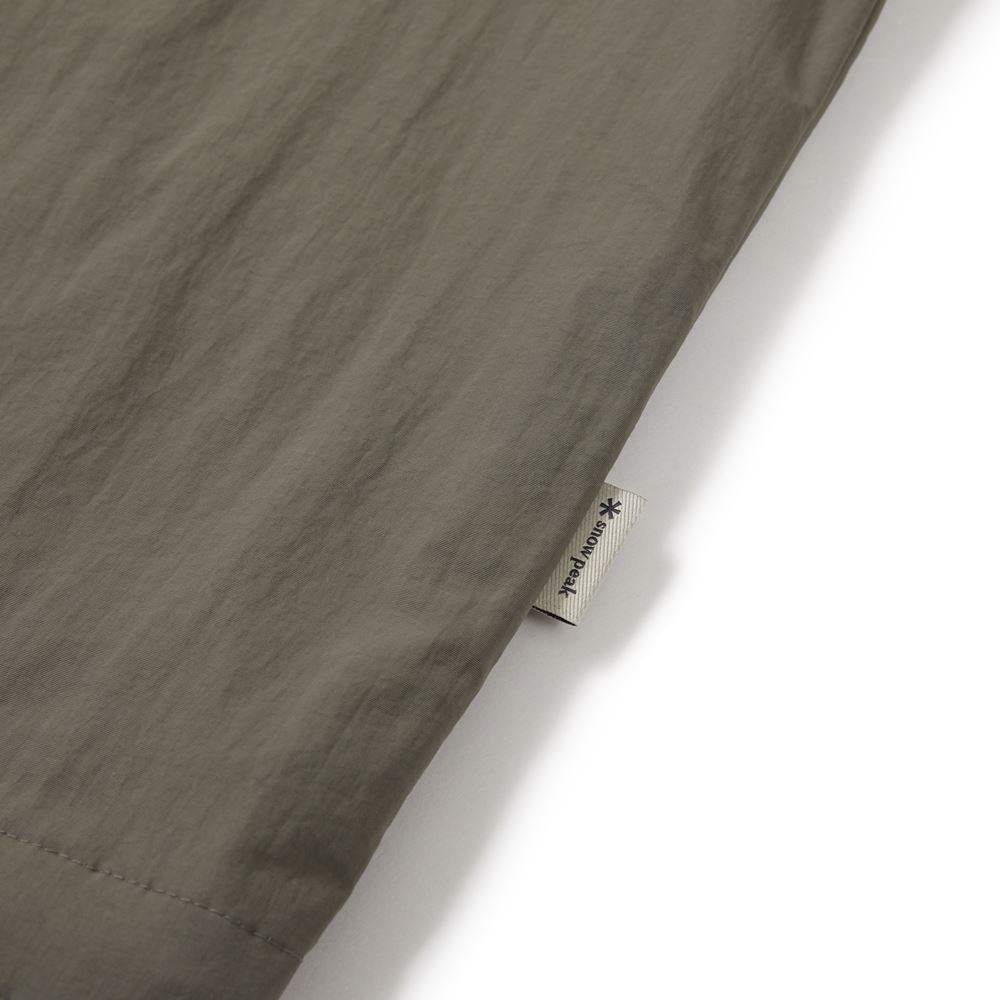 SNOWPEAK Campul Women's Collar Windbreaker Dark Khaki (S24FWCWB17)
